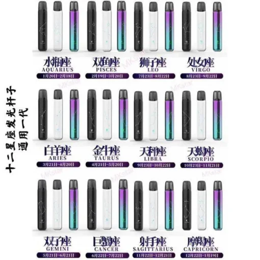 Saico炫刻十二星座可發光主機 適用一代煙彈 - 图片 2